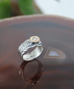 ανδρικό δαχτυλίδι με πέτρα ζιρκόνιο