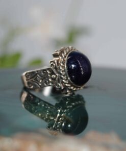 Lapis lazuli γυναικείο ασημένιο